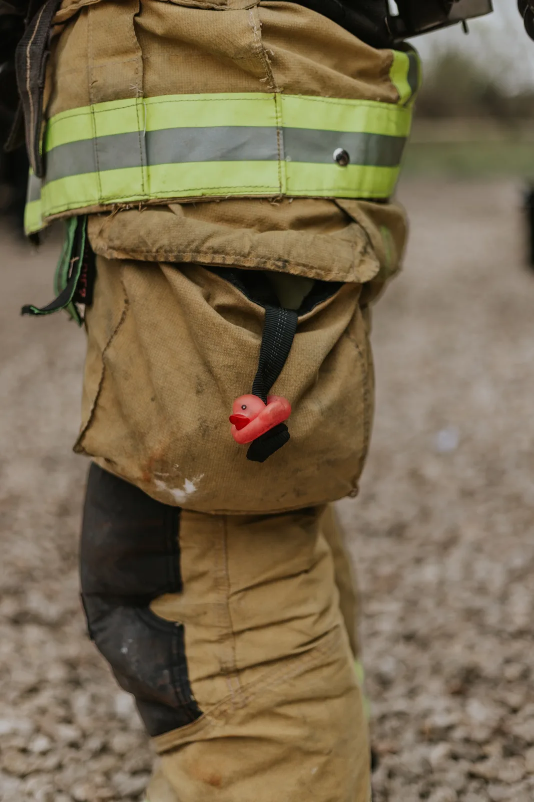 Initial attack at the burn prop.