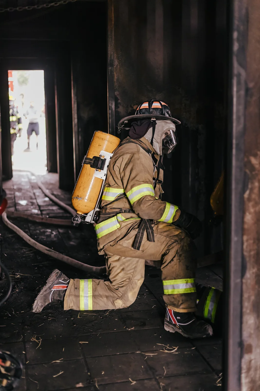 Interior ops with thermal visibility low.