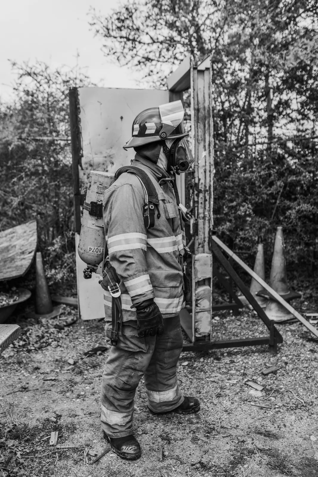 Forcible entry prop practice.